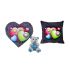 Multi Valentine Heart Shape Cushion, Teddy and Cushion