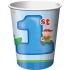 Fun At 1 Boy Party Cups (Blue)