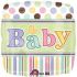 Tiny Bundle Baby Shower Foil Balloon - 18