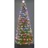 Pre-Lit Multicolor LED & Fiber Optic Christmas Tree - (6 Feet)