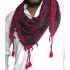 Red and Black Arafat Scarf 