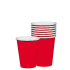 Red Paper Cups (Pack Of 10)