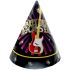 Rockstar Party Hats (Pack Of 10)