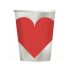 Key To Your Heart Valentines Day Party Metallic Cups (Pack Of 8)